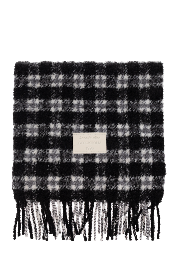 Black Wool scarf with fringing Acne Studios - Vitkac AS